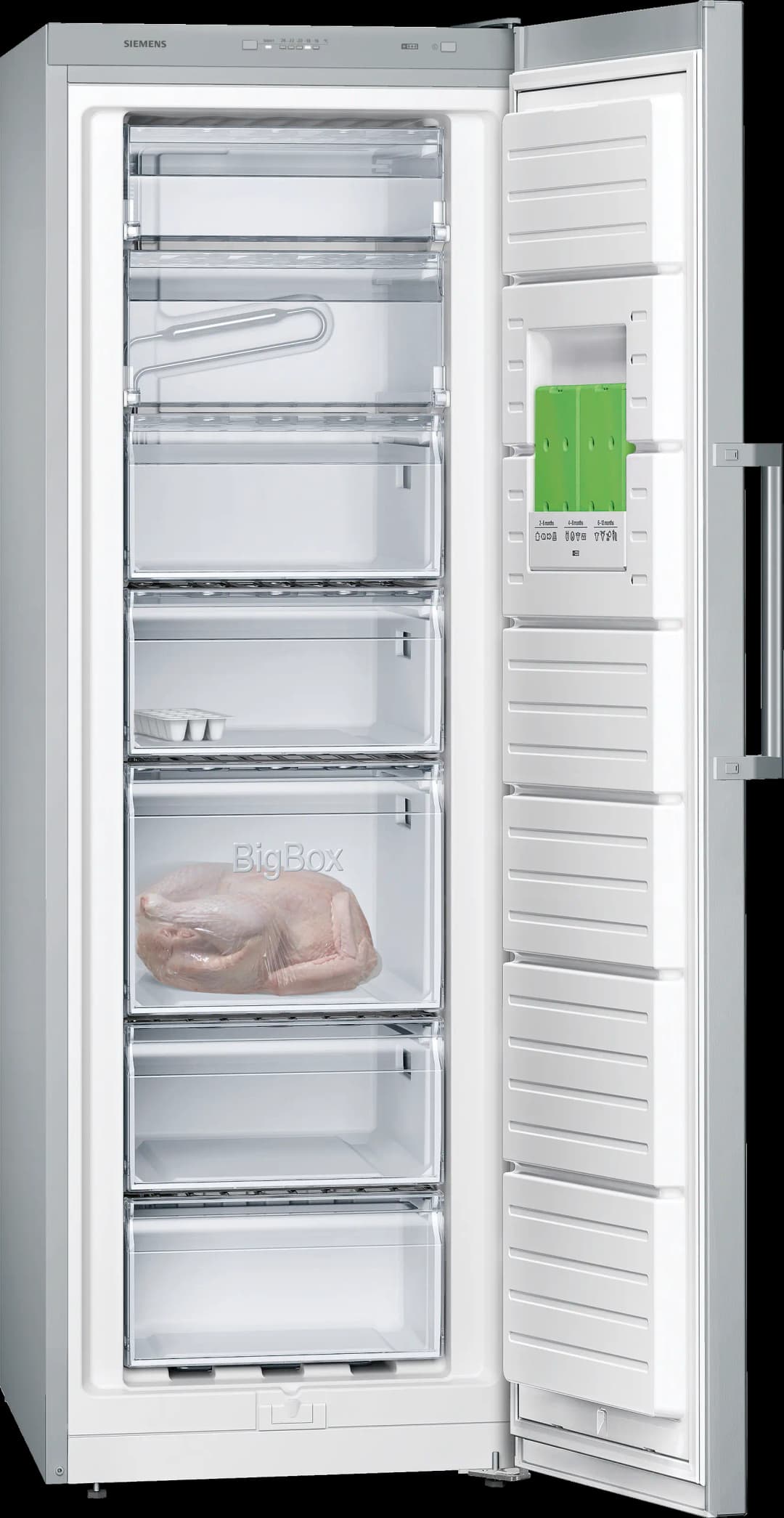 iQ300 Solo Derin Dondurucu 176 x 60 cm Paslanmaz çelik — görsel 4
