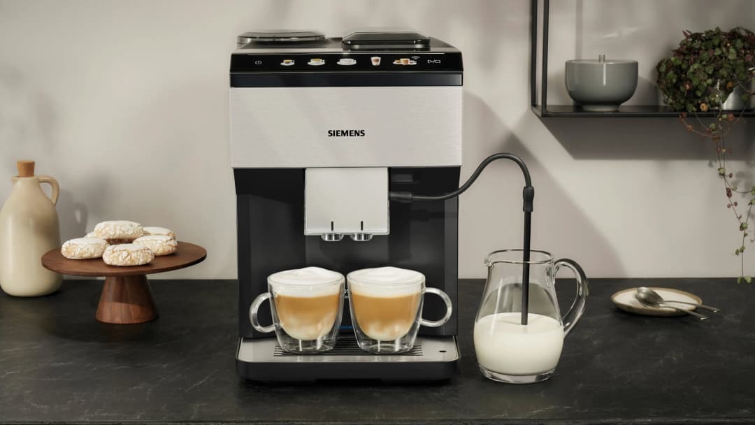 Tam Otomatik Kahve Makinesi EQ500 classic connect Paslanmaz çelik, Siyah — görsel 4